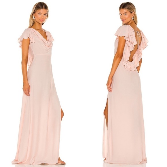 NWT Tularosa Selma Maxi Dress in Blush - Picture 2 of 10